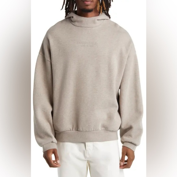Essentials Fear of God Oatmeal Sweatshirt. Size Medium - Picture 1 of 10